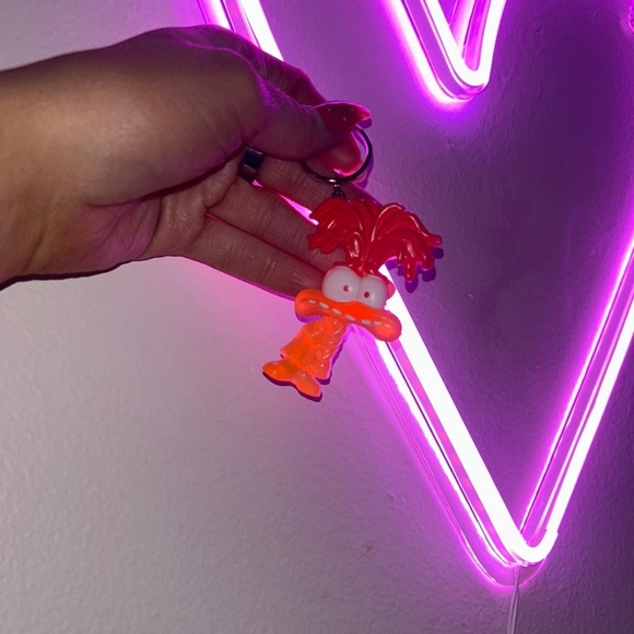 Inside Out’s anxiety Character Keychain - Picture 1 of 4